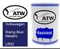 Preview: Volkswagen, Rising Blue Metallic, LR5Z: 500ml Lackdose, von ATW Autoteile West.